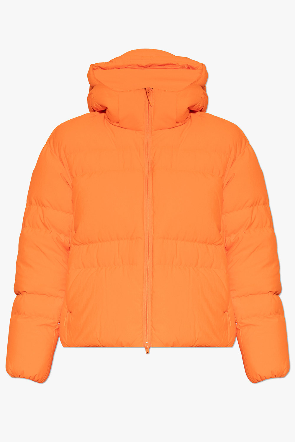 Orange Down jacket Y - 3 Yohji Yamamoto - White And Navy Shirt